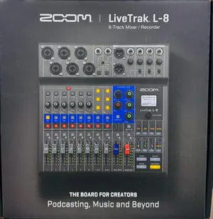 Fresh Release Zoom Livetrak L8 Track Mixer and Recorder