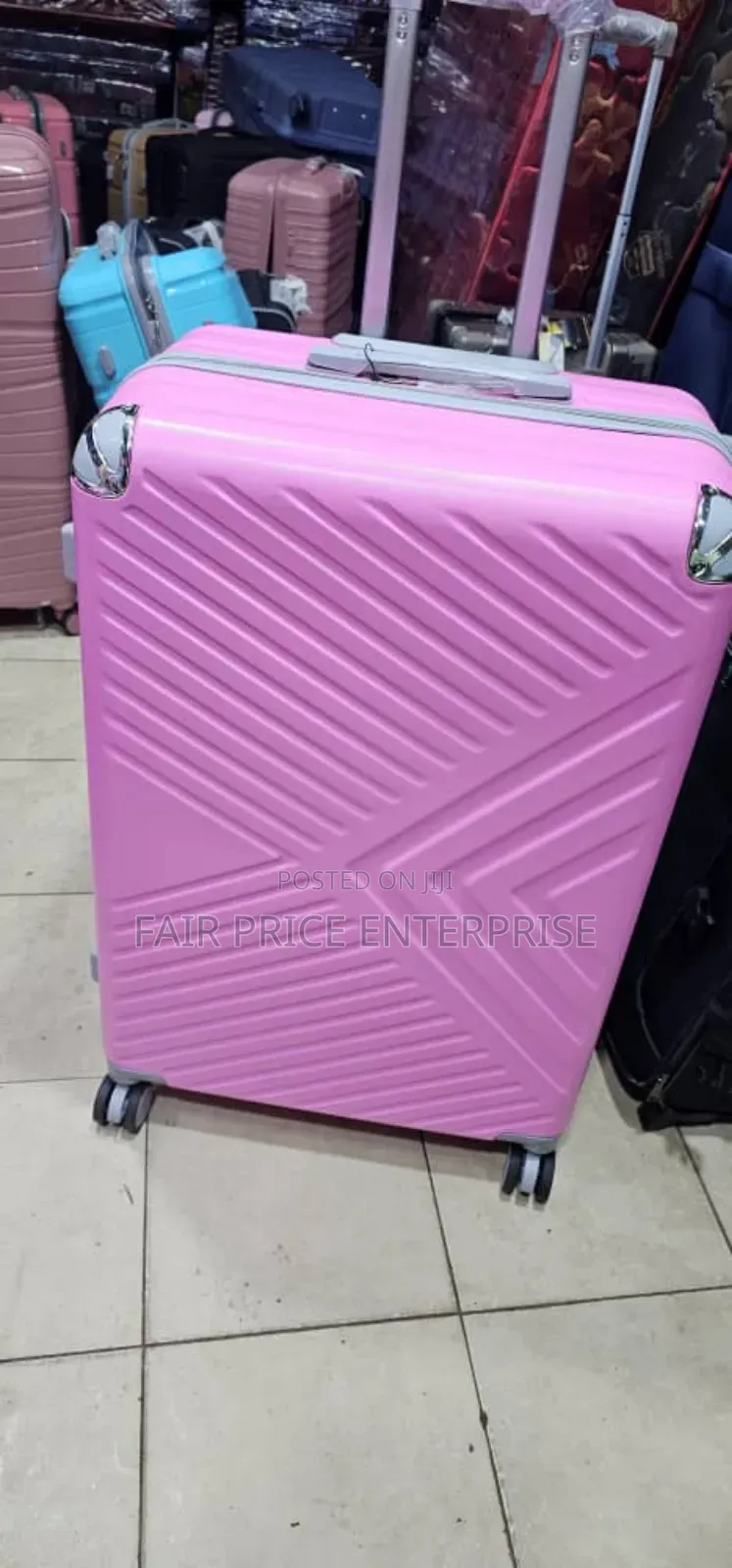 Executive Plastic Suitcase. Medium Size