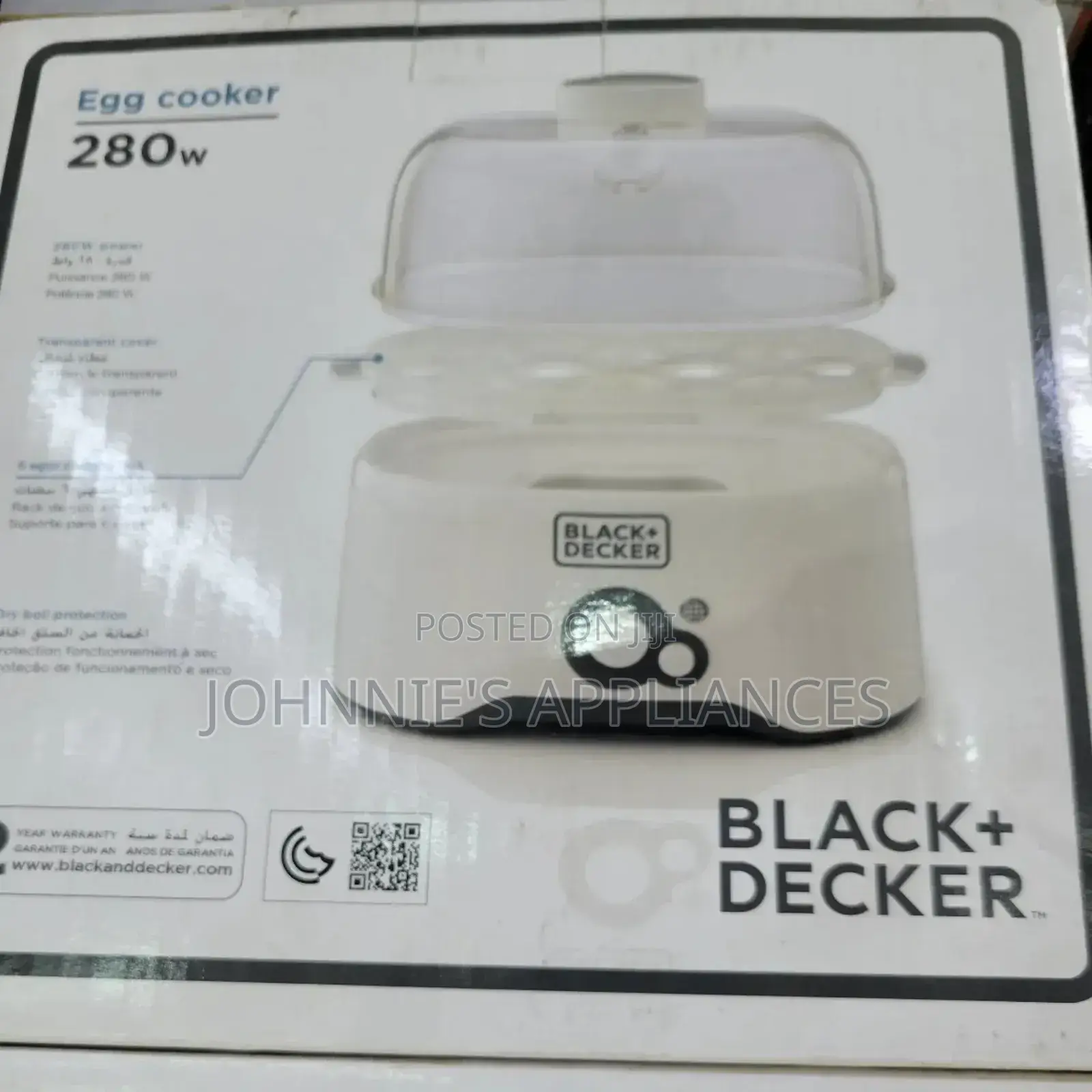 Black and Decker Electric Egg Boiler