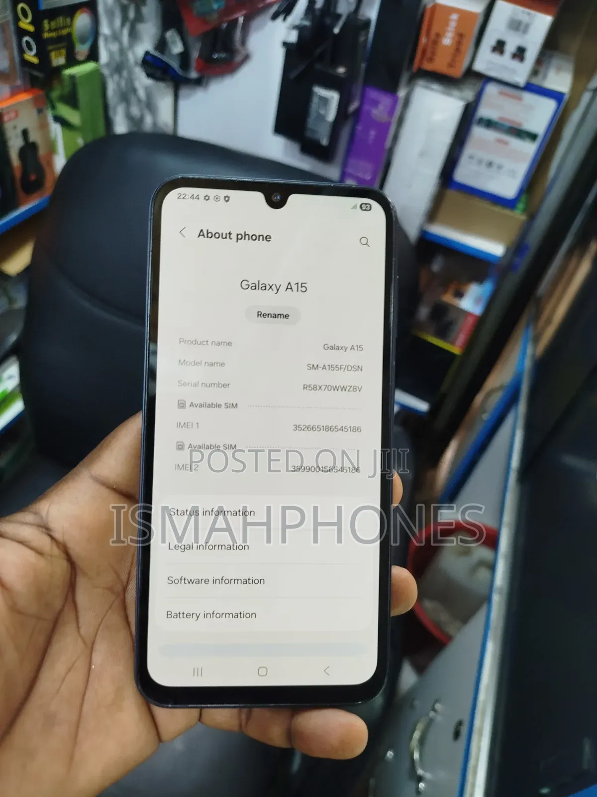 Samsung Galaxy A15 128 GB Blue