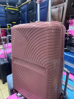 Exotic Rubber Plastic Suitcase. Large Size