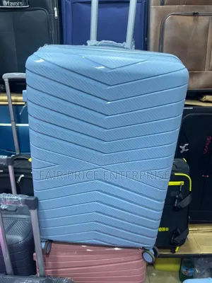 Executive Rubber Plastic Suitcase. Medium Size