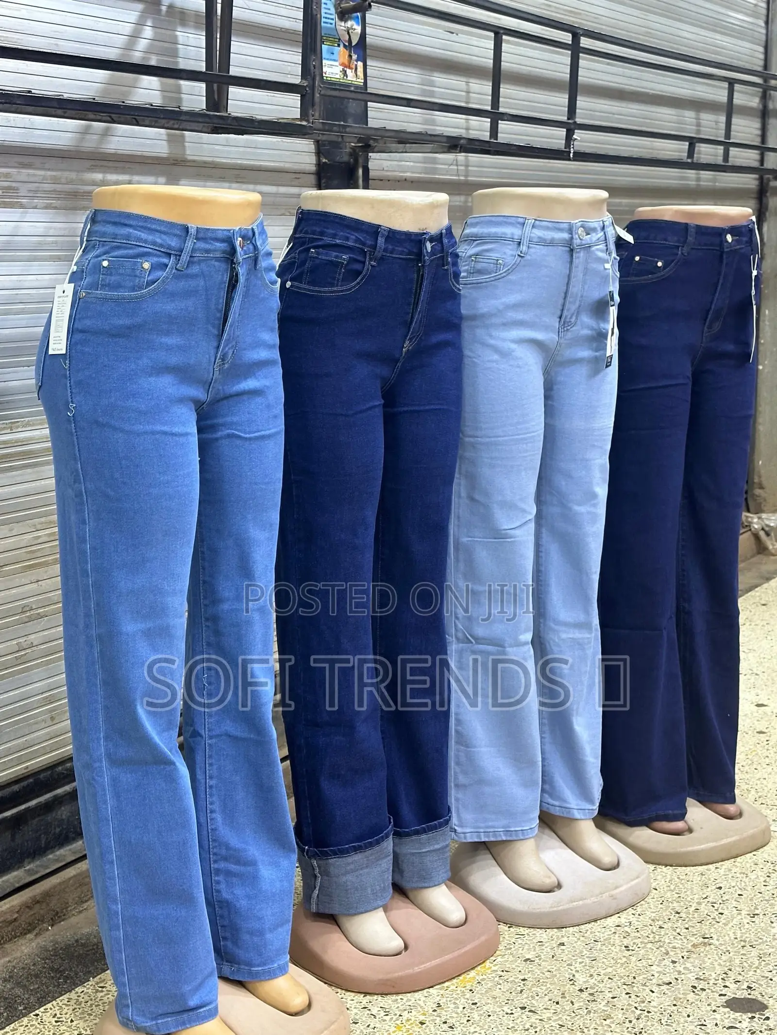 Ladies Classic Buggy Jeans