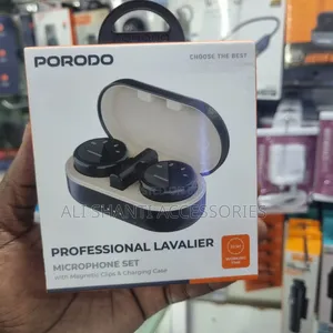 Porodo Professional Lavalier Wireless Microphone