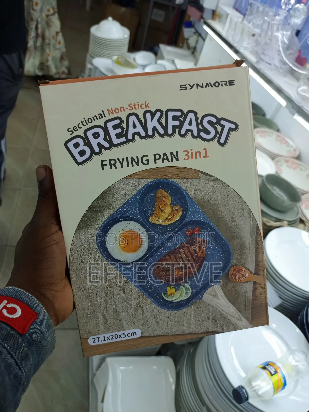 Synmore 3-in-1 Sectional Non-Stick Breakfast Frying Pan.