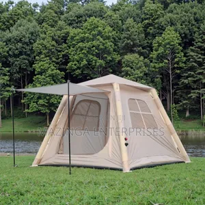 3-4sleeper Inflatable Camping Tent With Quick and Easy Setup Process