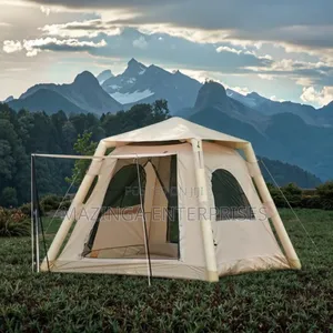 3-4sleeper Inflatable Camping Tent With Quick and Easy Setup Process
