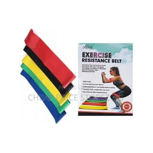 5 Pieces Workout Resistance Bands For Fitness And Exercise