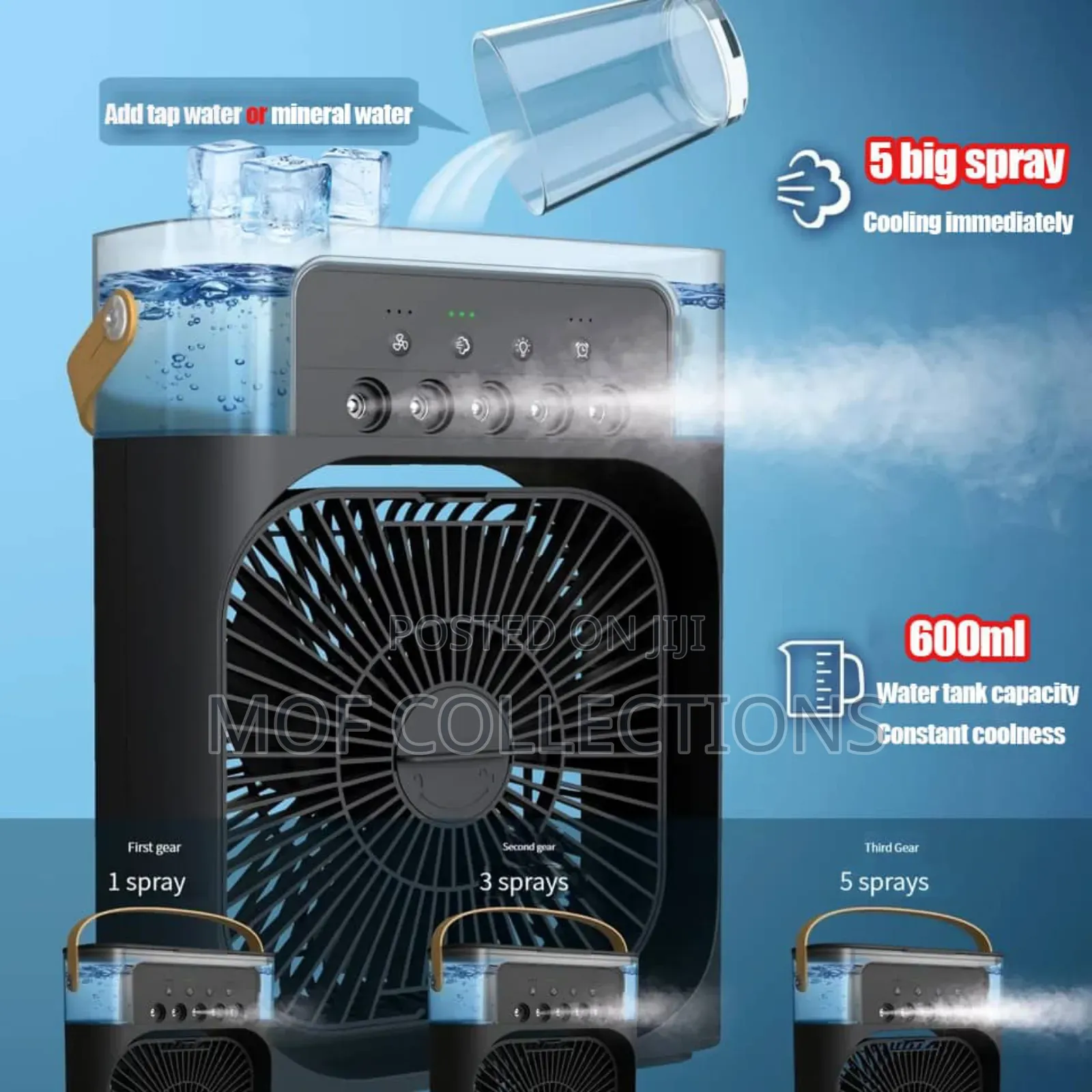 3in1 Air Cooler Fan