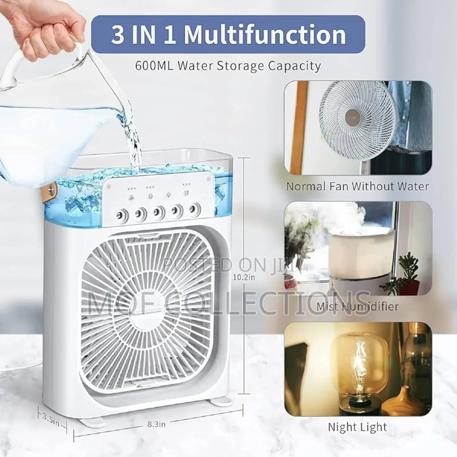 3in1 Air Cooler Fan