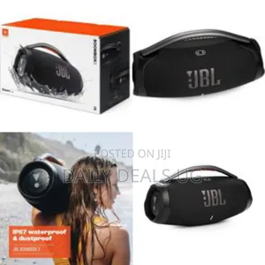 JBL Boombox 3 Portable Speaker, Massive Signature Pro Sound
