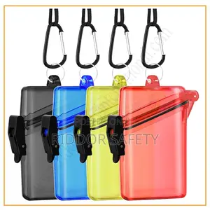 I’D Holder Waterproof Id Card Holder With Lanyard, Hard Plastic