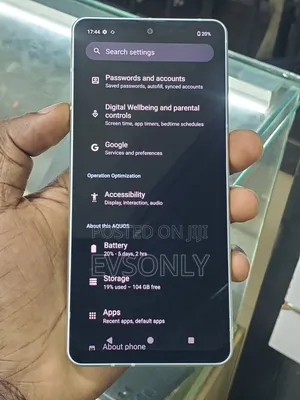 Sharp Aquos Sense 8 128 GB Silver