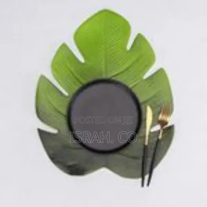 Tropical Monstera Leaf Shaped Table Placemat