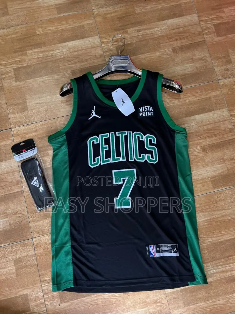 Boston Celtics Jaylen Brown Black "Statement Edition" Original Jersey