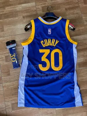 Stephen Curry Golden State Warriors Blue Jersey, an Nike Nba Product.