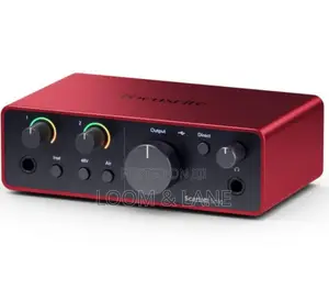 Focusrite Scarlett Solo Studio 4th Gen Usb Audio Interface Bundle