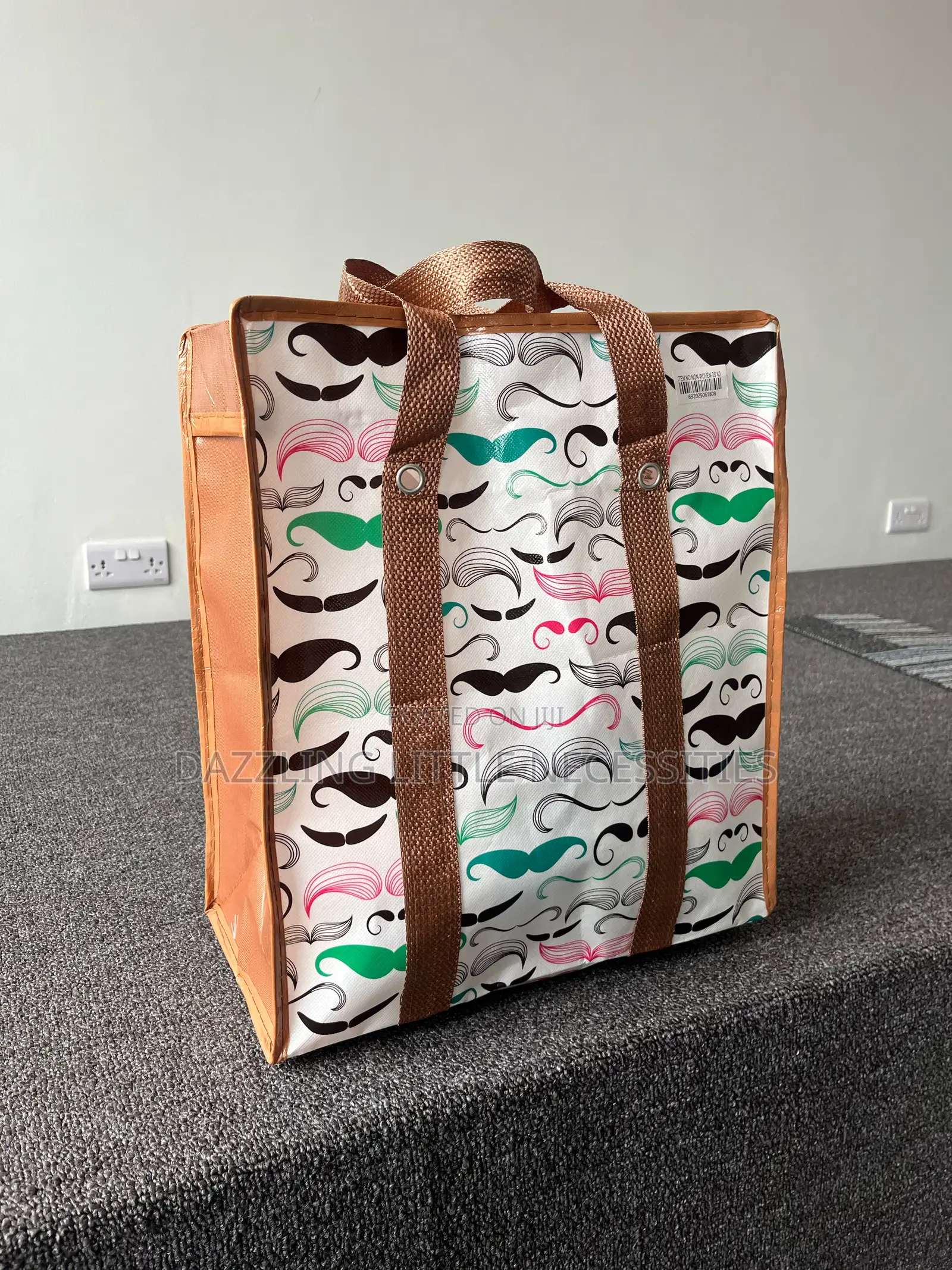 Moustache Shopping Bag