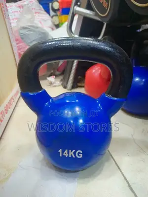 14 Kg Vinyl-Coated Kettlebell