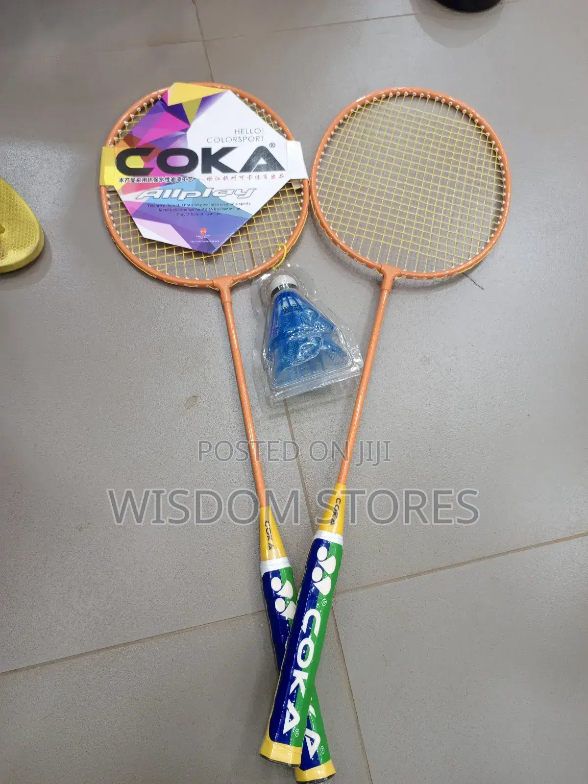 Badminton Racket Set.
