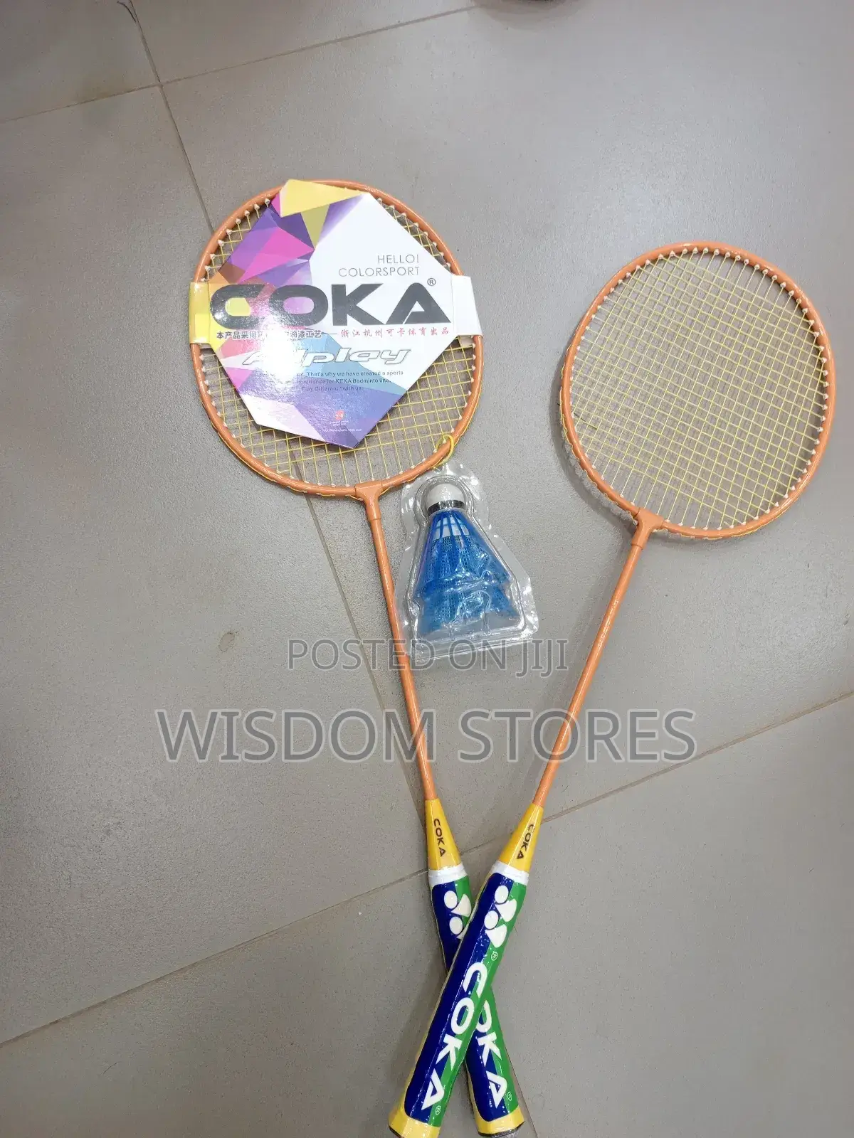 Badminton Racket Set.