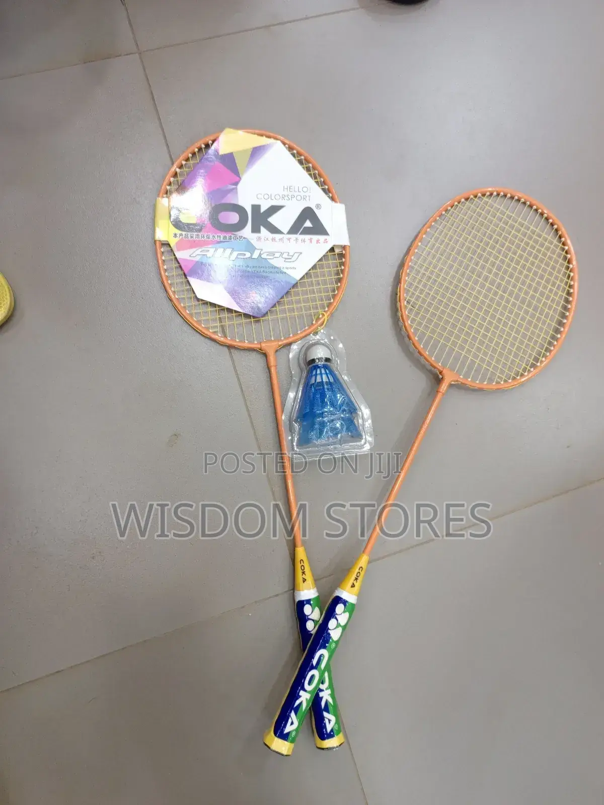 Badminton Racket Set.