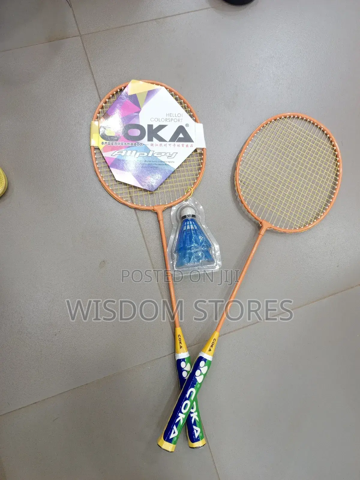 Badminton Racket Set.