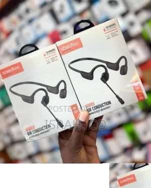 Porodo Vibrix Air Conduction Wireless Headset With Rotating Swivel