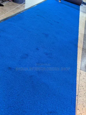 Blue High Quality Grass Carpet Artificial
