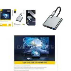 JBQ 3 in 1 100w Usb Type-C to Hdmi , Usb 3.0, Pd Charging Port