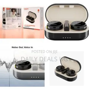 Porodo Wireless Microphone Dual Mic With Charging Case Receiver