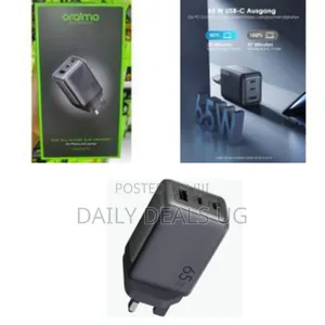 Oraimo 65w All-in-One Gan Wall Charger Kit With 100w Cable, Hyper Gan