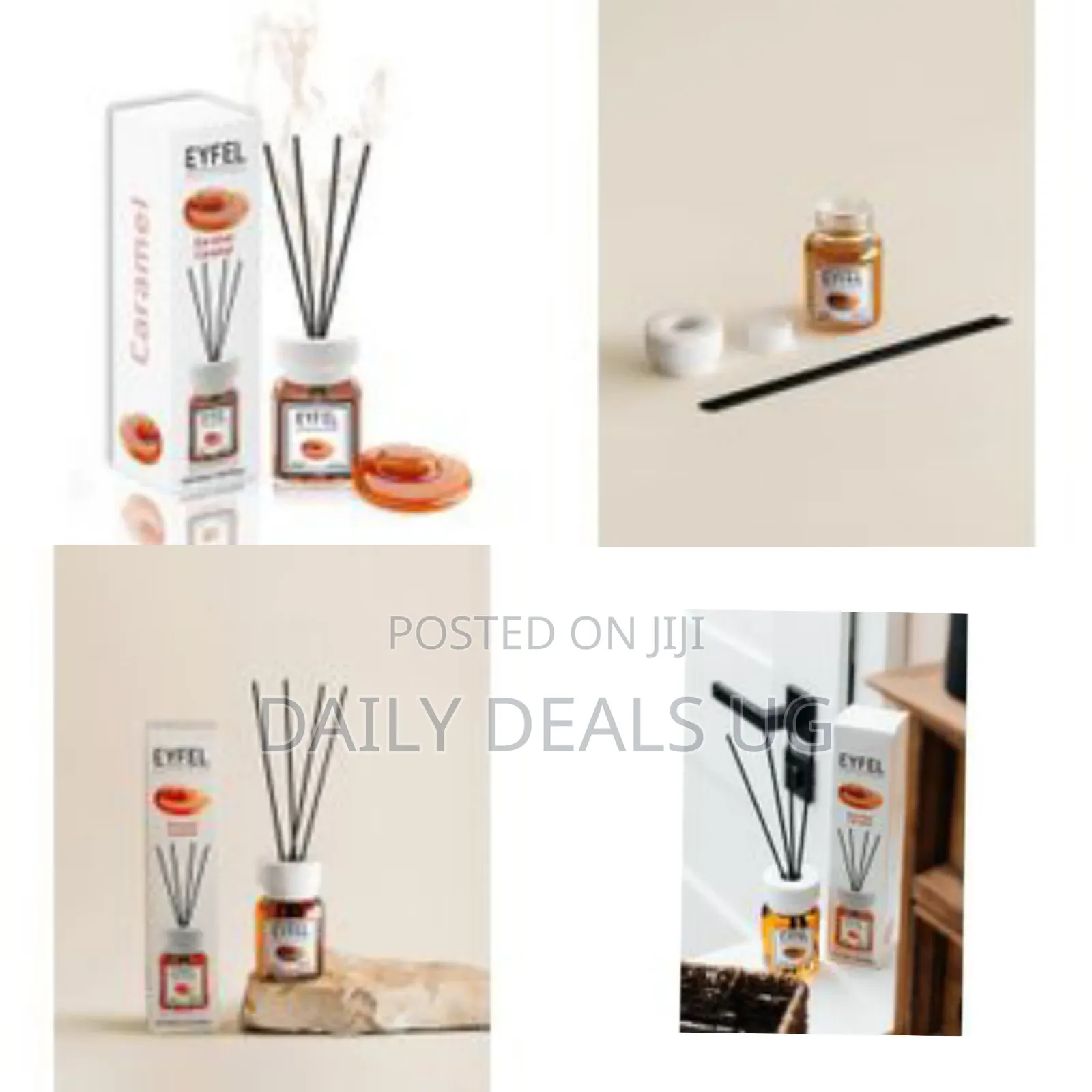 Eyfel Reed Diffuser-Caramel 120ml