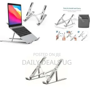 Adjustable Laptop Stand for Desk- Foldable Aluminum Laptop Stand