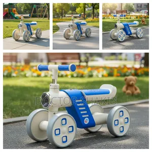 Toddlers' Four-Wheel Balance Bike