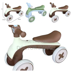 Cutey Four-Wheel Baby Balance Bike