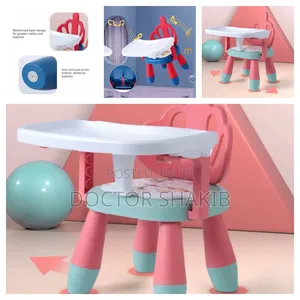 Portable, Low Baby Feeding Chair With a Detachable Tray