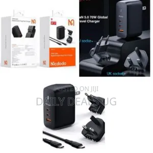 McDodo 70w Gan5.0 Global Travel Charger