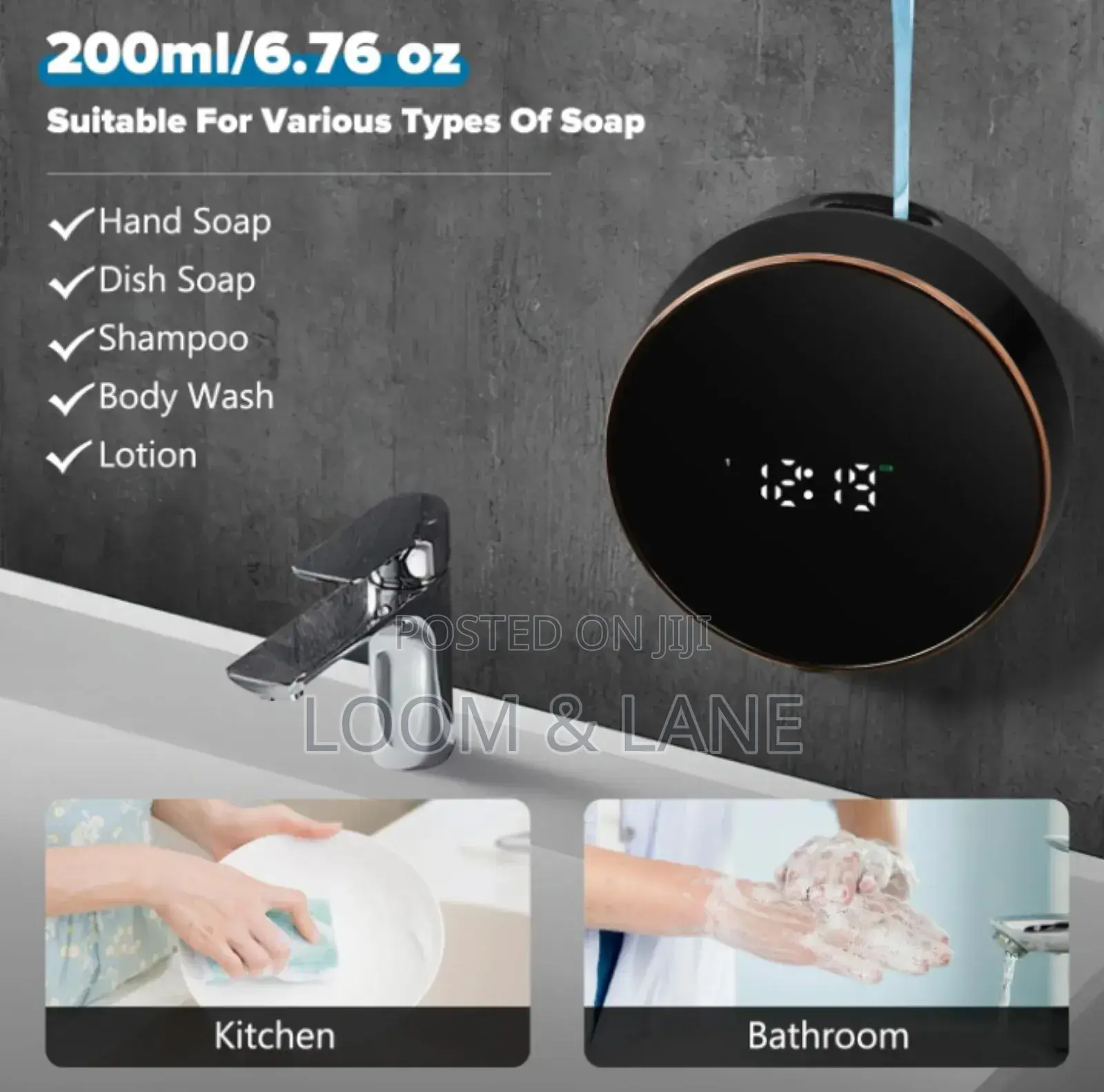 Wall Mounted Digital Soap Dispenser