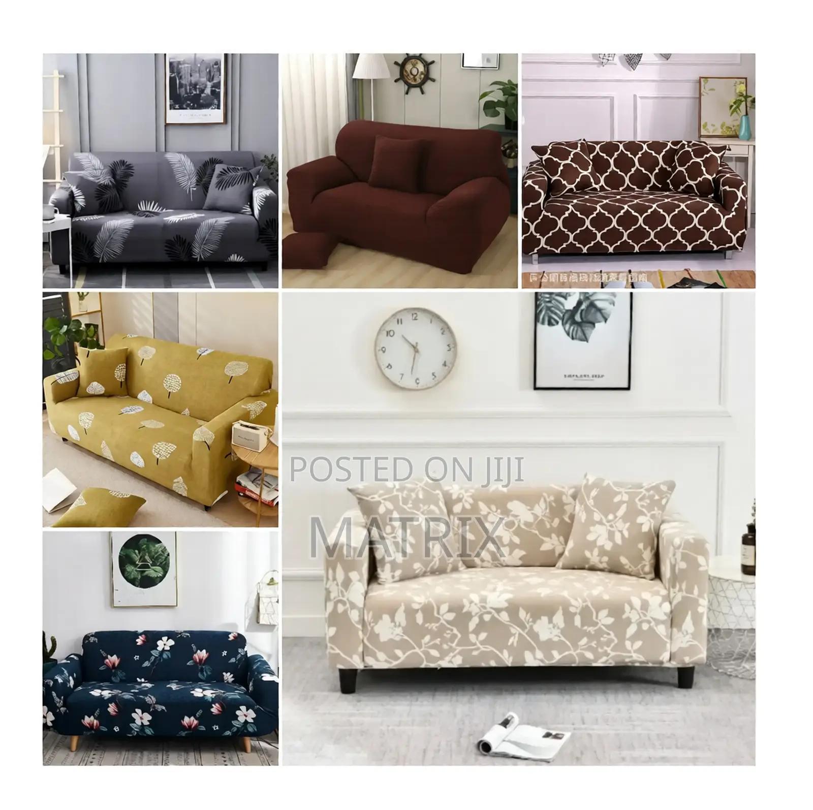 Elastic Universal Stretchable 3.2.1 Sofa Covers