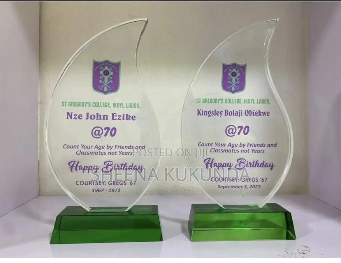 Glass Accolades