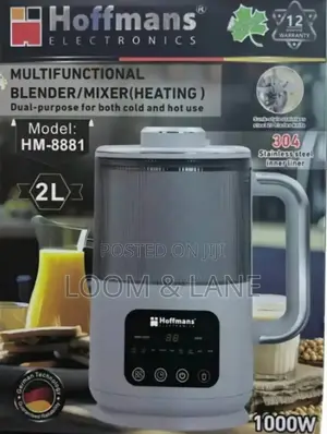 Hoffmans Hm-8881 Multifunctional Blender/Mixer (Heating)