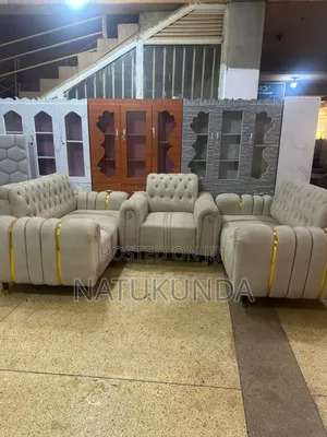 Five Seater Chester Field Sofa