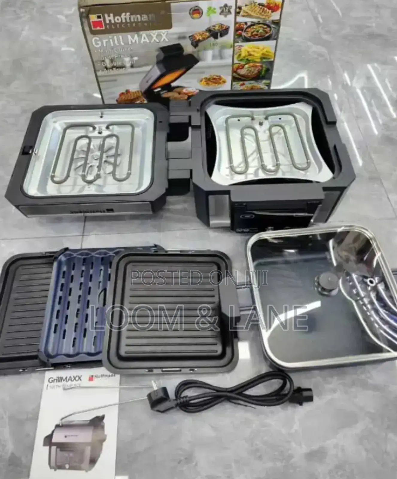 Hoffmans Grill Maxx (Model: Hm-793) Multifunctional Cooker