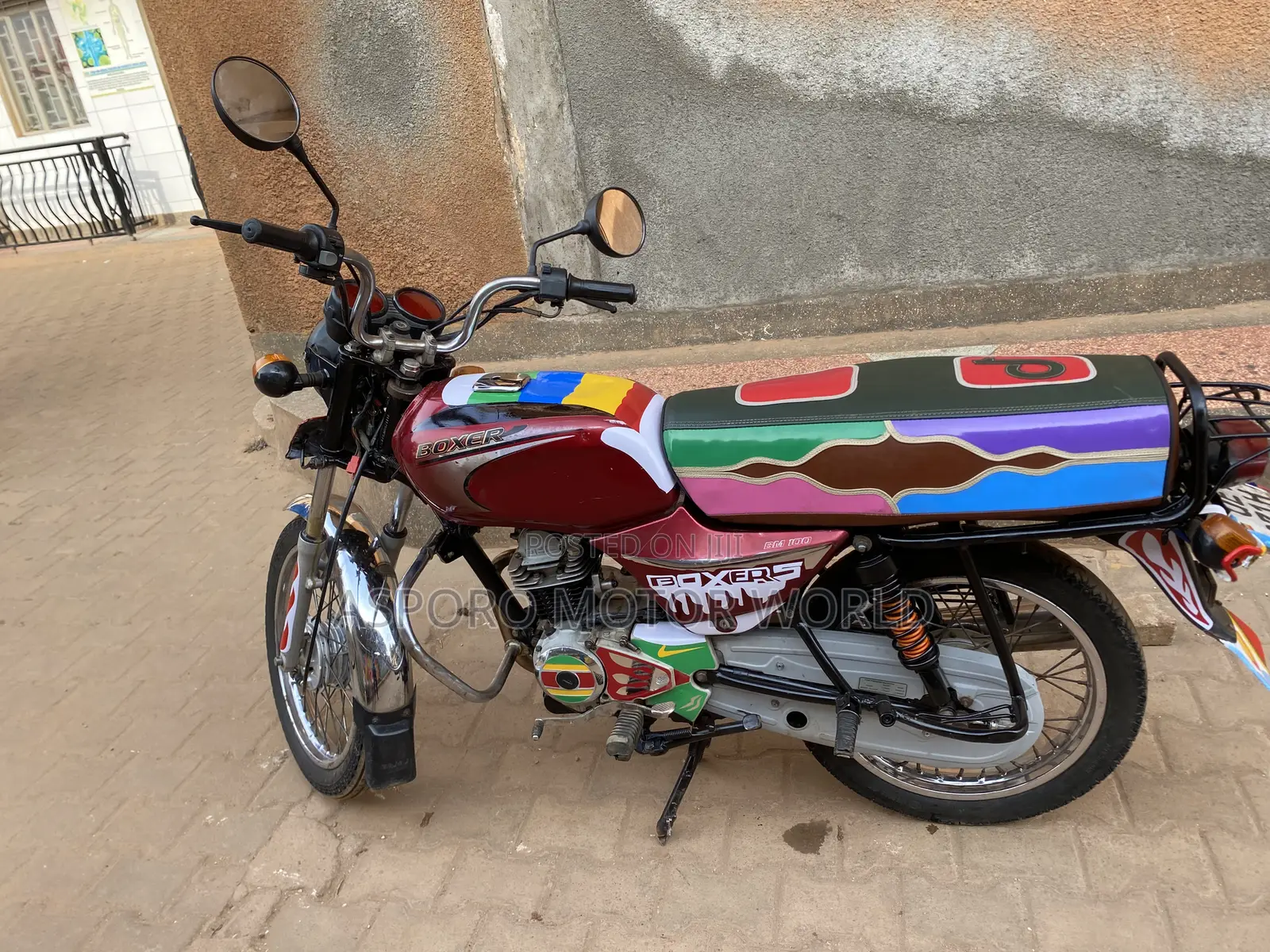 Bajaj Boxer 100 2021 Red