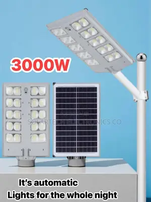 3000w All Top Solar Street Light - Super Bright Led Outdoor