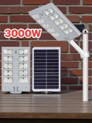 Commercial 3000w Solar Street Light - Dusk to Dawn Outdoor Led