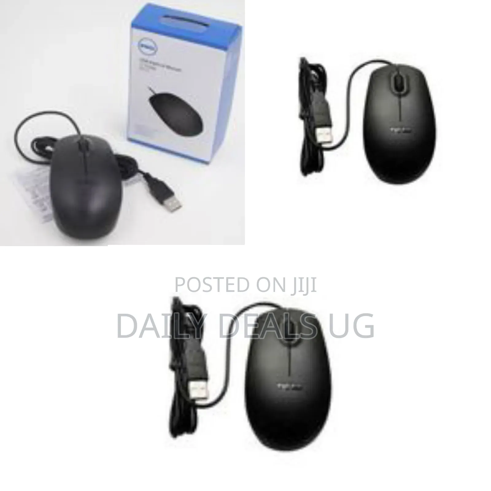 Dell Ms111 Wired Usb Optical Mouse - Multicolor