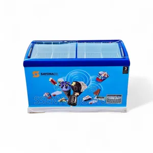 Sayona 410l Chest Freezer - Double Transparent Doors for Ice