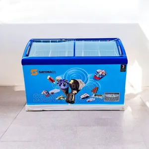 Sayona 410l Chest Freezer - Double Transparent Doors for Ice
